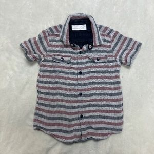 Koala Kids Short Sleeve Button Down Shirt size 4T